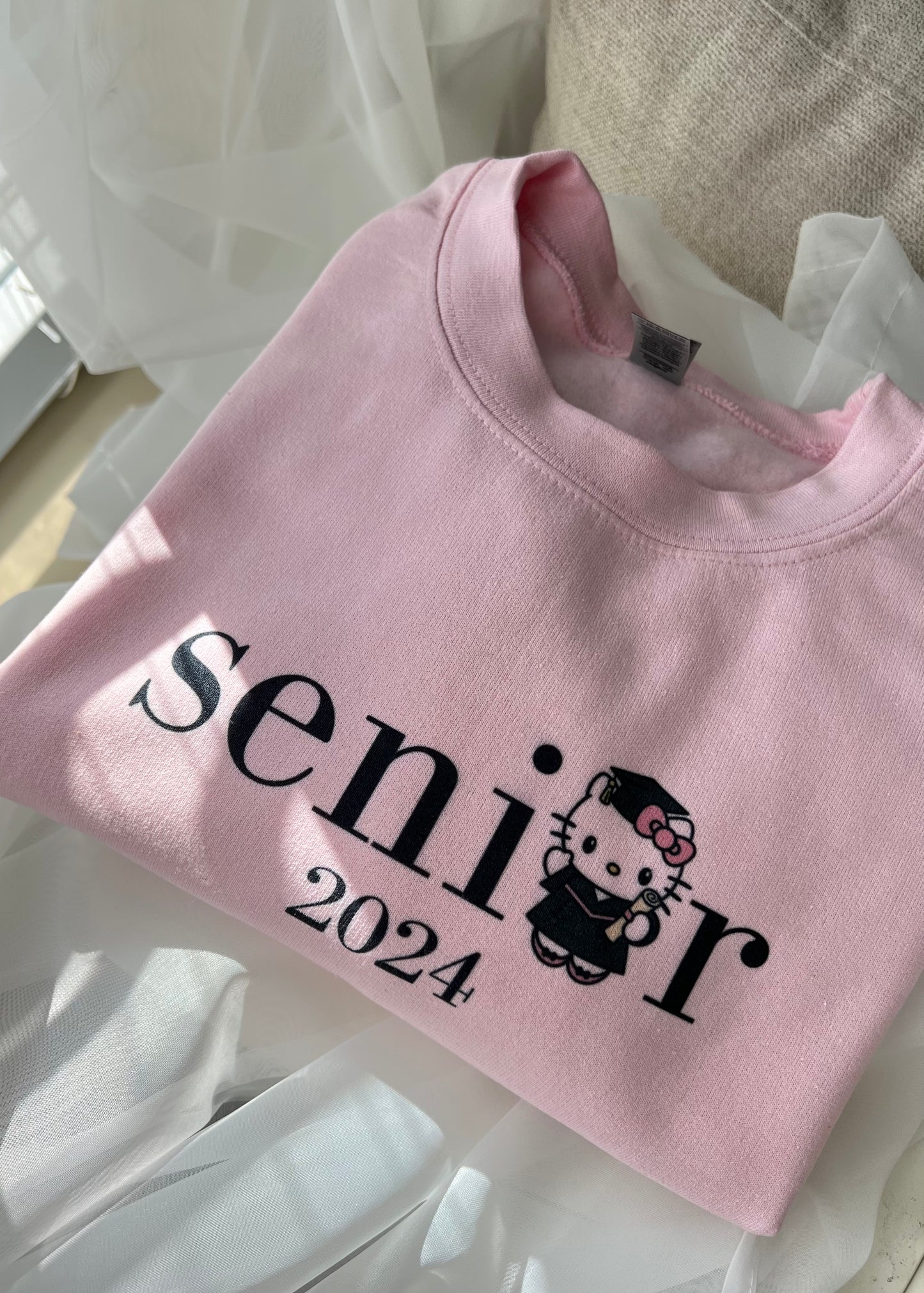 senior kitty sweatshirt