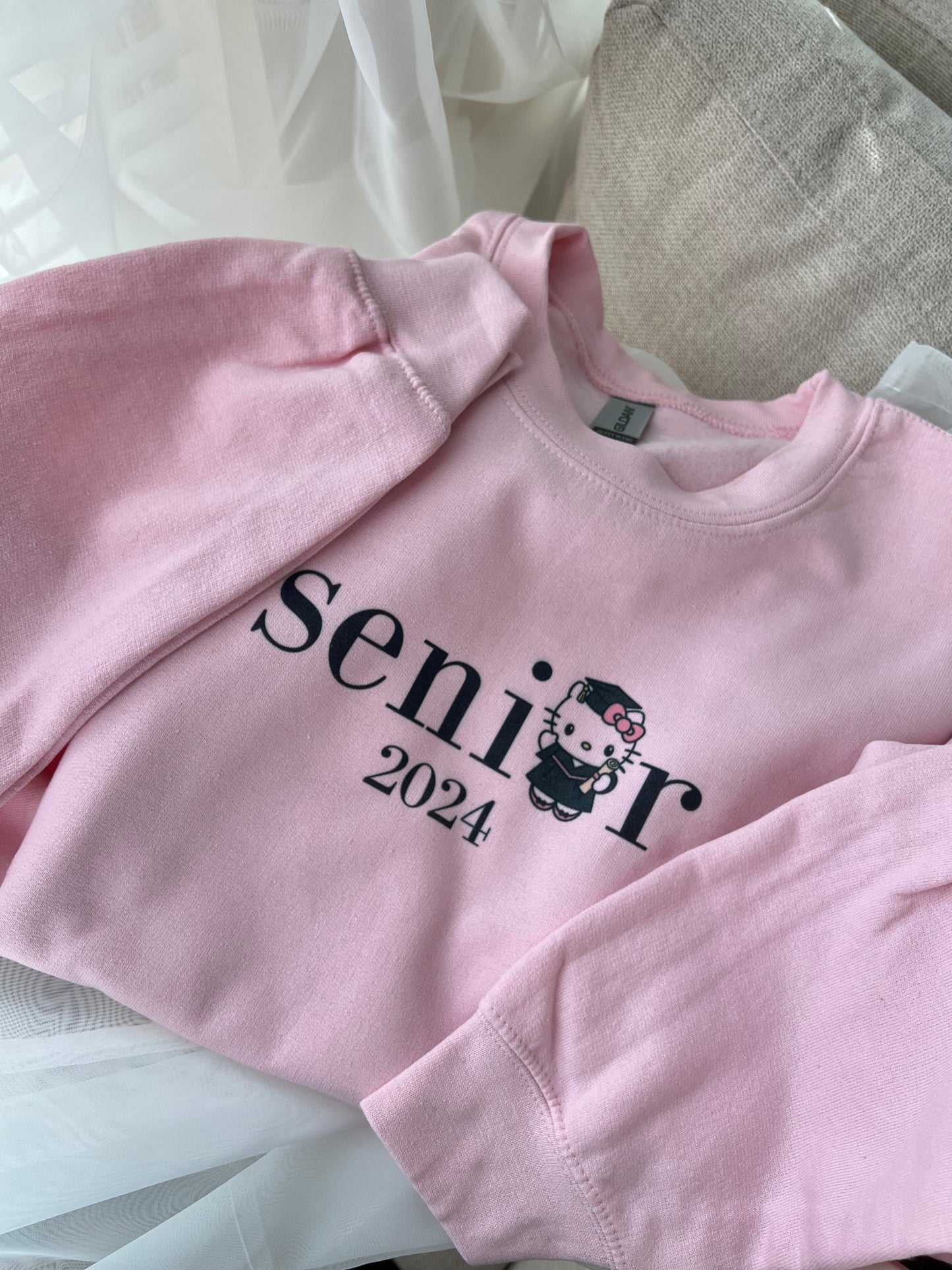 senior kitty sweatshirt