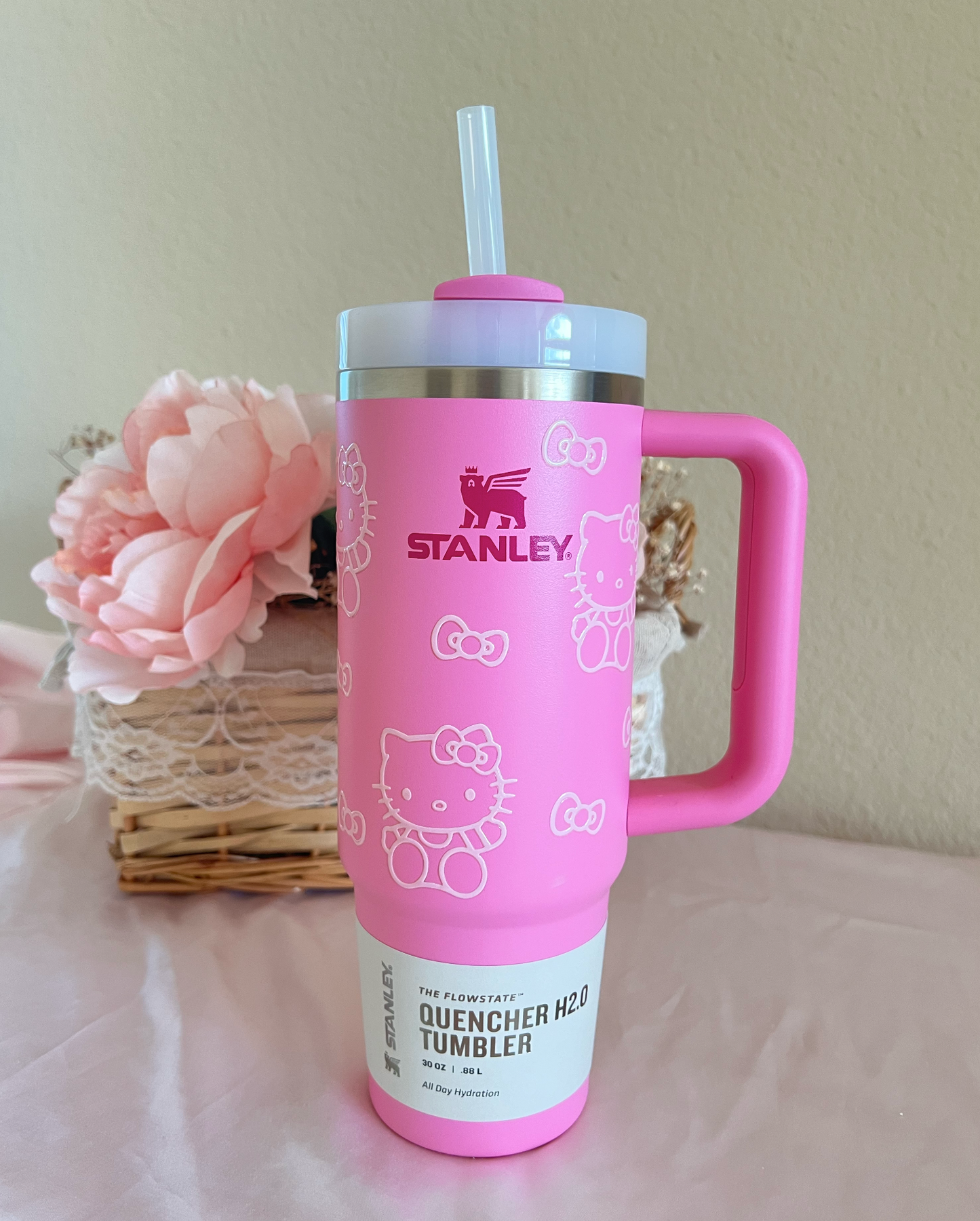 stanley 30 oz hk bows peony