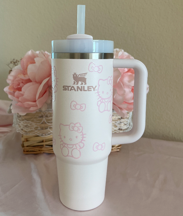 stanley 30 oz hk bows pink